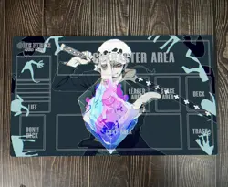 O-P OPCG TCG CCG Pad Trafalgar Law Playmat Trading Card Game Mat Free Bag - Image 1
