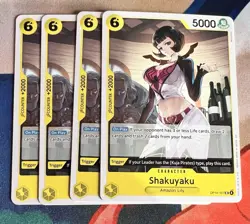 One Piece TCG Shakuyaku OP14-107 UC Playset (x4 Cards) - Image 1