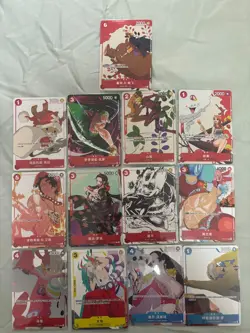 IN STOCK One Piece Chinese Matching Battle Prize Promotion Card 13Pcs Full Set - Image 1