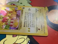 Pokemon Pikachu TCG Celebrations Birthday Promo Holo Card #24 NM - Image 4