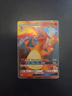 Pokemon Charizard GX Battle Academy Stamped 60 9/68 Hidden Fates NM Card Holo - Image 1