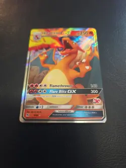 Pokemon Charizard GX Battle Academy Stamped 60 9/68 Hidden Fates NM Card Holo - Image 2