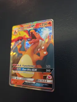 Pokemon Charizard GX Battle Academy Stamped 60 9/68 Hidden Fates NM Card Holo - Image 4