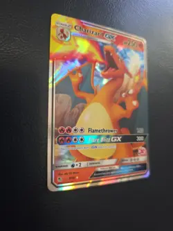 Pokemon Charizard GX Battle Academy Stamped 60 9/68 Hidden Fates NM Card Holo - Image 5