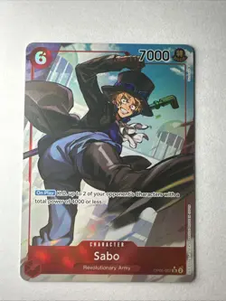One Piece Card Game Sabo OP05-007 Alternate Art SR AWAKENING OF THE NEW ERA - Image 1
