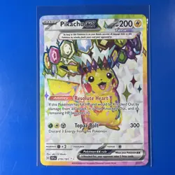 Pikachu ex 219/191 - Surging Sparks Ultra Rare Pokemon TCG - NM Card - Image 1