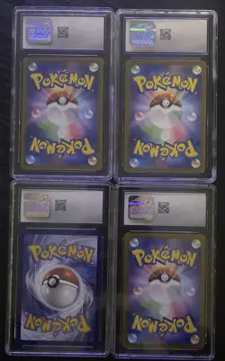 4 graded Japanese Pokemon Cards From CGC ranging From 9 To 9.5 - Image 2