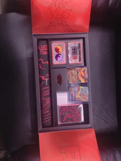 Pokemon Team Rocket's Moltres UPC Box, Mat, Deck Box, 2 Promo Cards Included - Image 2