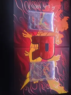 Pokemon Team Rocket's Moltres UPC Box, Mat, Deck Box, 2 Promo Cards Included - Image 3