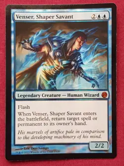 Magic The Gathering FROM THE VAULT TWENTY FOIL VENSER SHAPER SAVANT card MTG FTV - Image 1