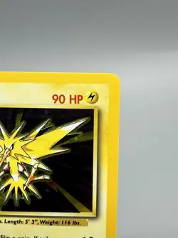 ZAPDOS 16/102 BASE SET 1999 POKEMON HOLO CARD LP CARD - Image 4