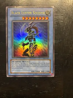 SYE-024 Black Luster Soldier Starter Deck: Yugi Evolution Yu-Gi-Oh! Card - Image 1