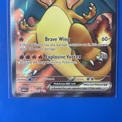 Pokemon TCG Charizard EX Ultra Rare Card 183/165 English Edition NM Near Mint - Image 3