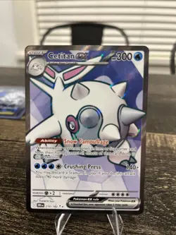 Pokemon TCG Cetitan EX Full Art Ultra Rare Holo 210/182 Destined Rivals Card NM - Image 1