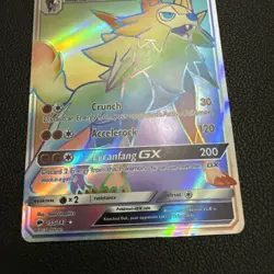 Pokemon Card - Lycanroc GX Burning Shadows 155/147 Secret Rare SM Rainbow Holo - Image 4