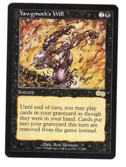 MTG Yawgmoth's Will English US Urza's Saga MT/NM - Image 1
