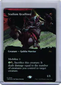 Stadium Headliner #344 - Foil - Borderless - RARE - Tarkir: Dragonstorm - Image 1
