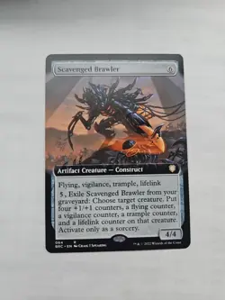Scavenged Brawler (Extended Art) Commander: The Brothers' War Regular - Image 1