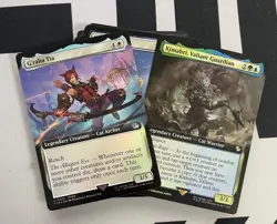 Final Fantasy Magic The Gathering Bulk Lot Of 130+ Includes Extended Arts, Foils - Image 1