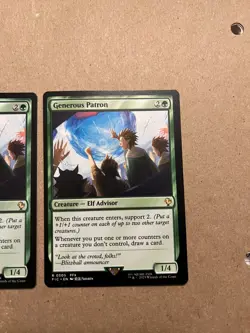 MTG-Generous Patron (X2) - (R)-Mint/Near Mint- Commander: FINAL FANTASY - Image 4