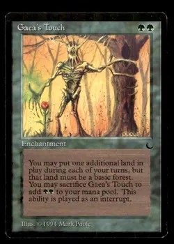 Gaea's Touch LP Light Play The Dark MTG [6693] - Image 1