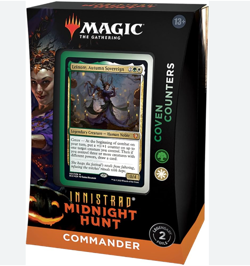 Magic The Gathering Innistrad Midnight Hunt Coven Counters Commander Deck SEALED 630509987153 - Image 1