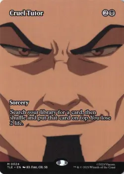 Cruel Tutor (Borderless) M Avatar: The Last Airbender: Eternal-Legal 24 NM - Image 1