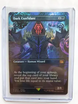 MTG FOIL Dark Confidant (Borderless) English Final Fantasy NM - Image 1