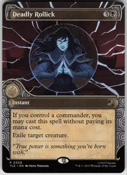 MTG Deadly Rollick (Showcase) Normal NM Avatar: The Last Airbender: Eternal-Lega - Image 1