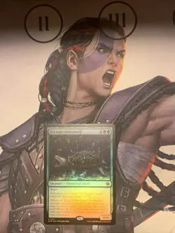 MTG BLB Fecund Greenshell Foil NM - Image 1