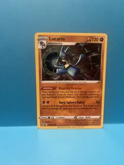 Pokemon TCG - Lucario - 079/172 - Reverse Holo Rare - Brilliant Stars - Image 1