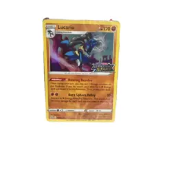 Lucario NM SEALED SWSH186 Brilliant Stars SWSH Build & Battle Deck Pokemon - Image 1