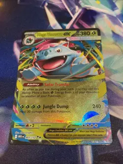 Pokemon TCG Mega Venusaur ex 003/132 Double Rare Mega Evolution NM/M - Image 2