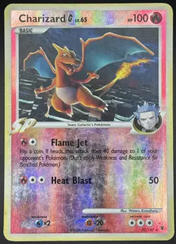 Pokemon TCG Charizard G Supreme Victors Reverse Holo 20/147 HP/MP - Image 1