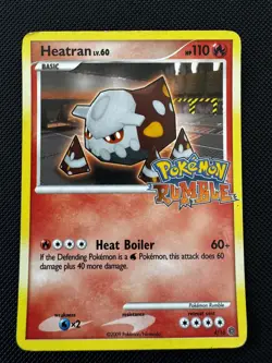 Pokemon TCG: Heatran (4/16) - Rumble Promo Stamped - HP - Image 1