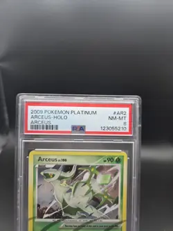 2009 Pokemon Platinum Arceus #AR2 PSA 8 NM-MT - Image 2