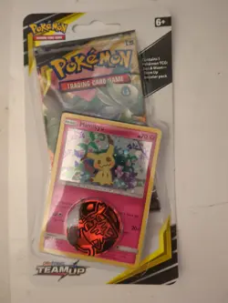 Pokemon Mimikyu Team Up Blister Checklane Sun Moon Tag Team Pack 2 Of 8 Listed - Image 1