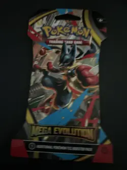 (VERY HEAVY) 33.19g Pokemon TCG Mega Evolution Sleeved Booster Pack (SEALED)✅ - Image 2
