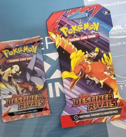 Pokemon TCG Destined Rivals Sleeved Booster New Sealed Bundle - Image 2