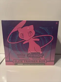 Pokemon TCG Brand New Factory Sealed ETB Elite Trainer Box Fusion Strike Mew - Image 1