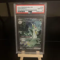2025 POKEMON BLK EN-BLACK BOLT SPECIAL ILLUSTRATION RARE SERPERIOR EX PSA 10 - Image 1