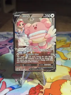 Blissey V TG22/TG30 Silver Tempest Full Art Pokemon TCG - MINT ! - Image 1