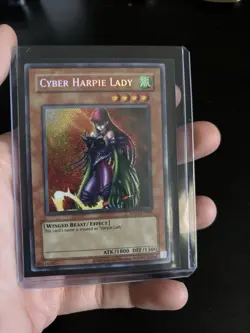 Yu-Gi-Oh! TCG Cyber Harpie Lady Retro Pack RP01-EN096 Unlimited Secret Rare - Image 1