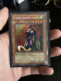 Yu-Gi-Oh! TCG Cyber Harpie Lady Retro Pack RP01-EN096 Unlimited Secret Rare - Image 2