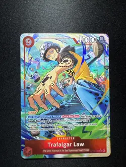 Trafalgar Law (Alt Art) OP14-009 SR THE AZURE SEA'S SEVEN English NM - Image 3