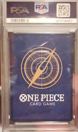 Bandai Roronoa Zoro ST01-013 Super Pre-Release Foil PSA 9 One Piece CCG 2022 - Image 2