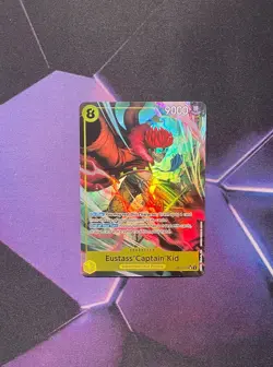 One Piece: Royal Blood OP10-112 Eustass"Captain"Kid (Alt Art / Parallel) - M/NM - Image 1