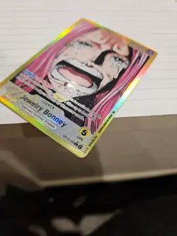 Jewelry Bonney (100) (Alternate Art) OP13-100 Carrying On His Will Foil - Image 5