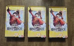 Lot Of 3 - One Piece Egghead ENGLISH Starter Deck ST29 SEALED NEW - Image 1