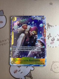 One Piece Tcg English Op14 Donquixote Rosinante Treasure Rare Op12-108 - Image 1